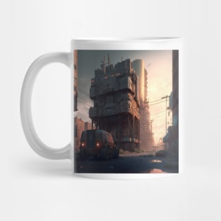 In the wastelands : Dusty city Mug